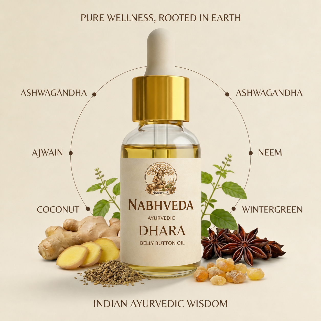 Dhara | Balanced Belly Button Oil