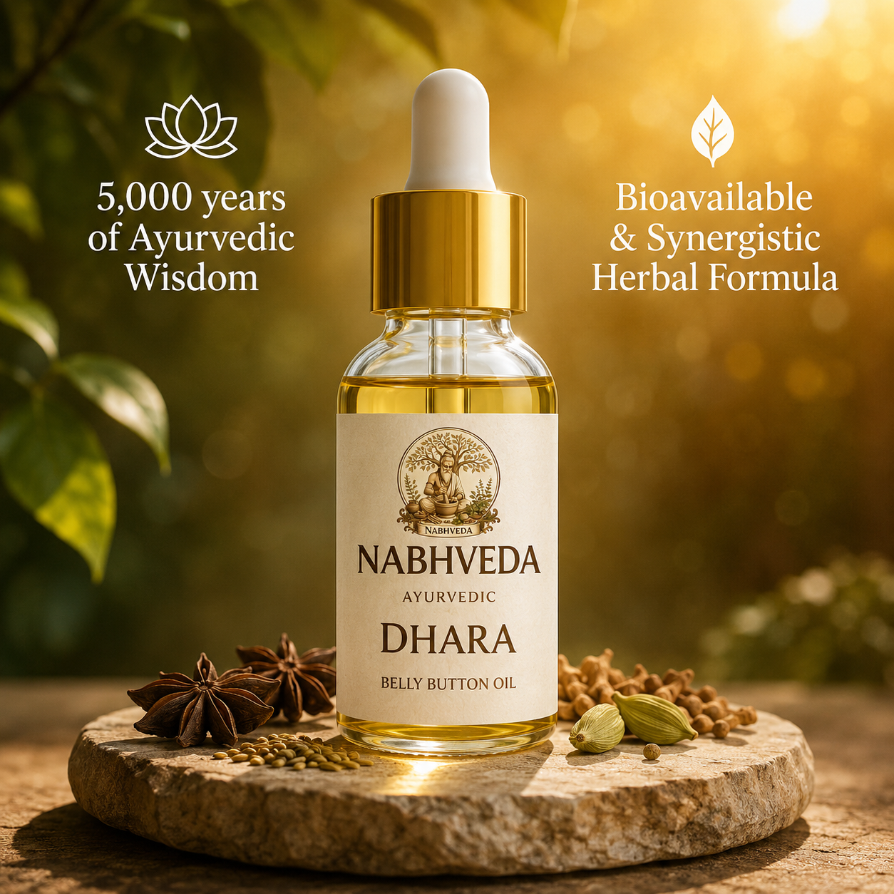 Dhara | Balanced Belly Button Oil